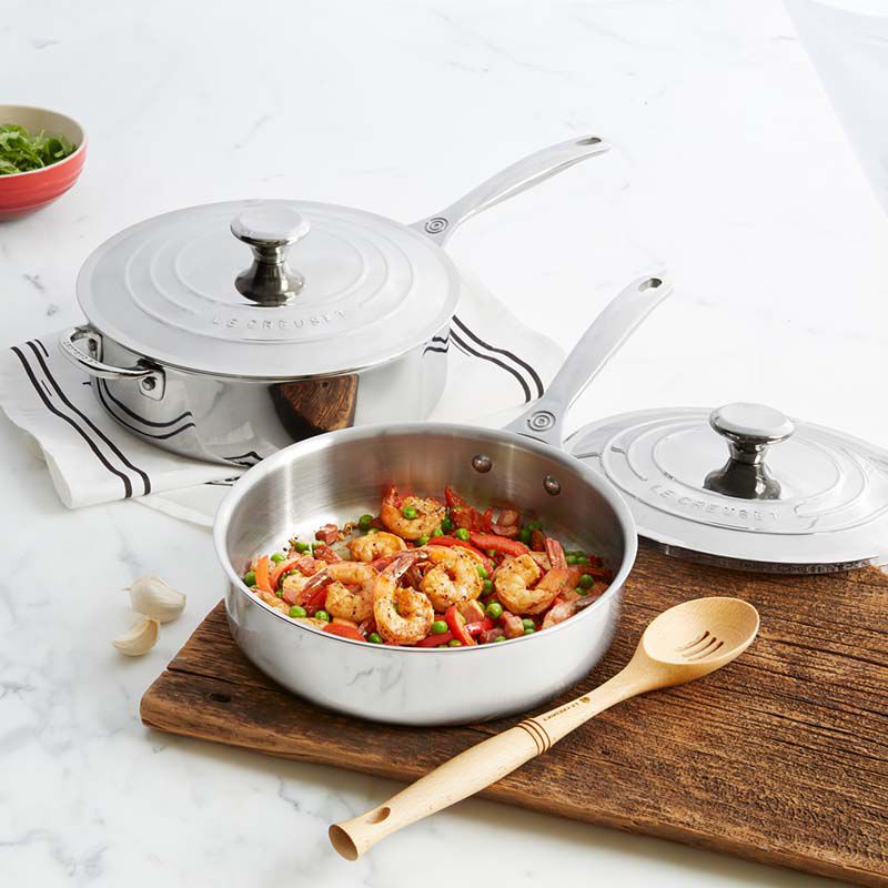 Stainless Steel Sauté Pan Le Creuset Le Creuset® Canada Official Site